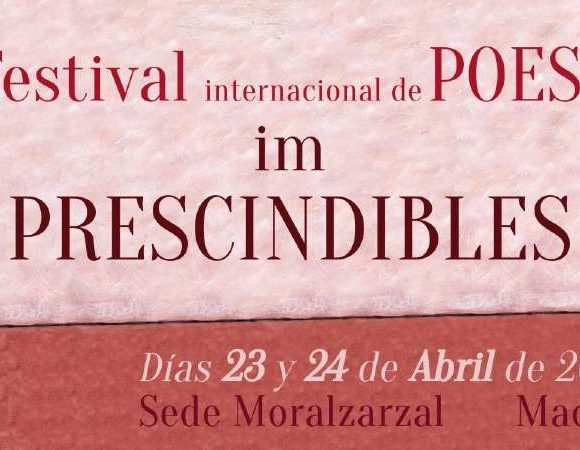 Cartel del Festival Imprescindibles de poesía