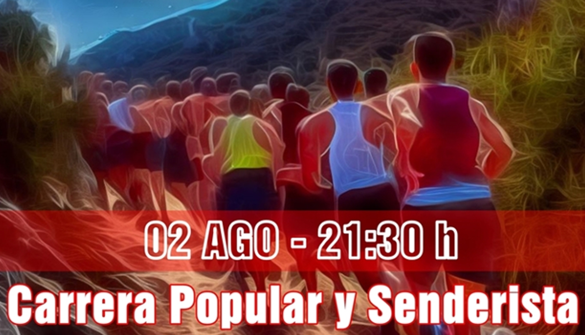 Carrera Popular y Senderista al anochecer, el 2 de agosto en Moralzarzal