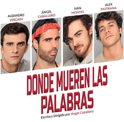 Donde mueren las palabras, el 14 de septiembre, teatro del bueno en Moralzarzal 2024