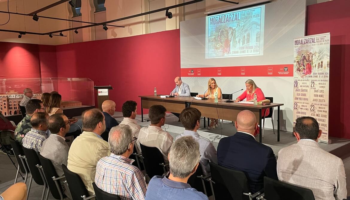 Brillante presentación de la Feria Taurina Moralzarzal 2024 en la Plaza de Toros de Las Ventas (1)