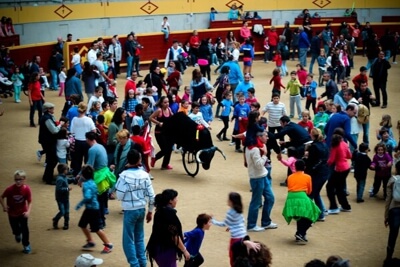 Encierros infantiles. Moralzarzal 2024. La Semana Grande de la Sierra