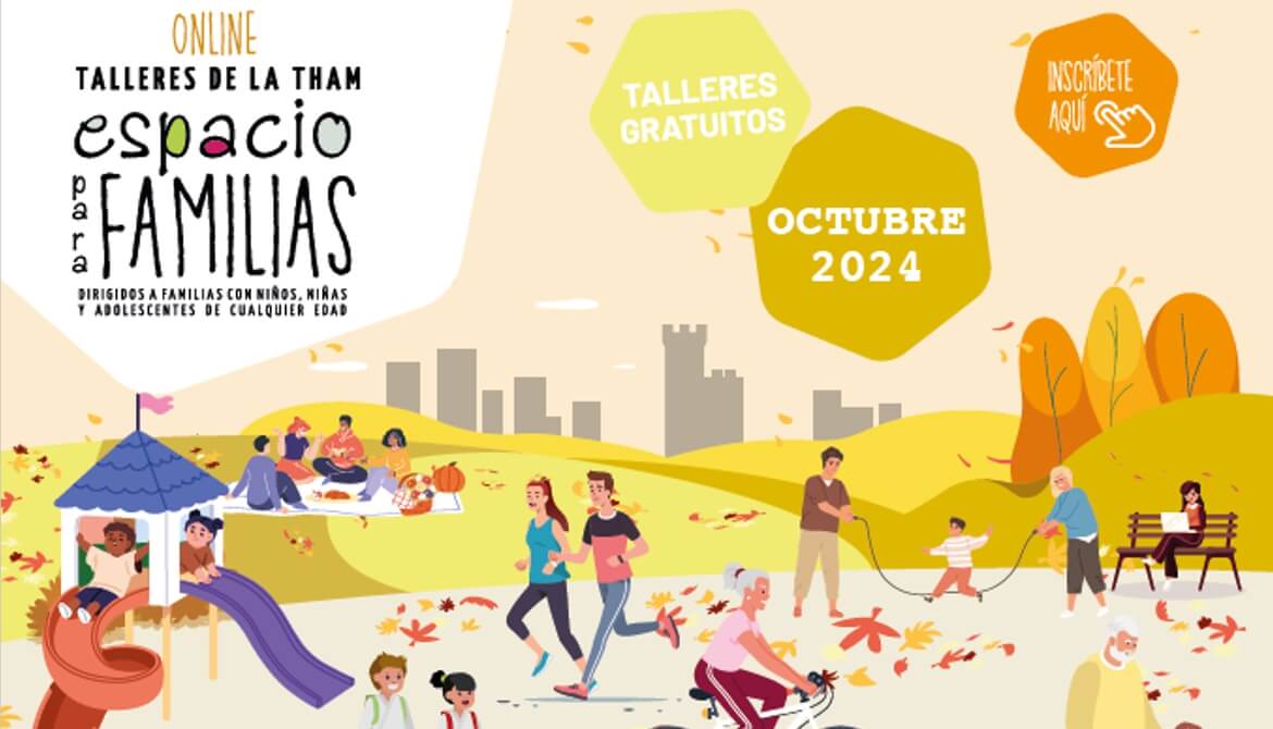 Talleres de octubre de Servicios Sociales de Moralzarzal y la THAM, Espacio para Familias