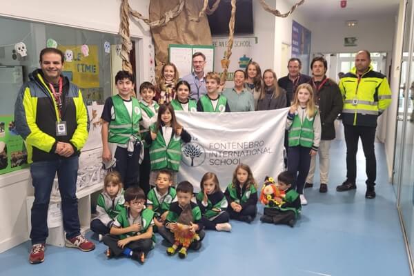 Las concejalías de Medio Ambiente y Educación de Moralzarzal lanzan el programa Reciclaula. Fontenebro grupo