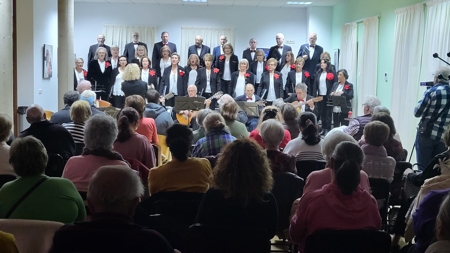 Rondalla Villancico para mayores en la Navidad de Moralzarzal