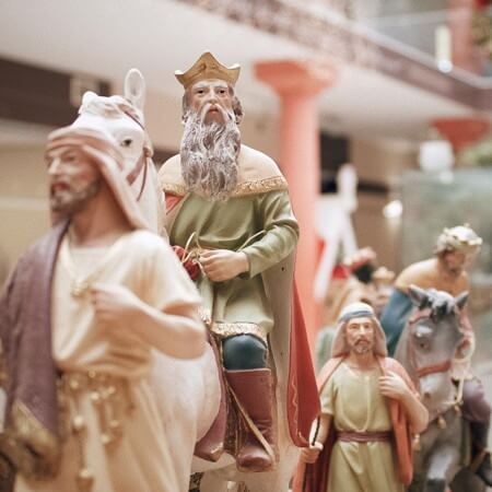 Esta Navidad visita el gran Belén del Centro Cultural de Moralzarzal. Rey