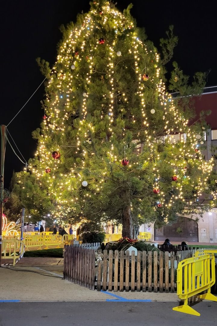 Navidad en Moralzarzal 2024, árbol de Navidad